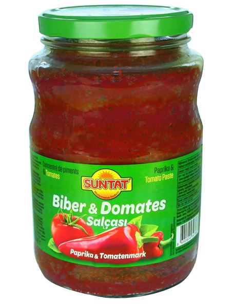 SUNTAT Paprika-Tomatenmark 1700ml Glas