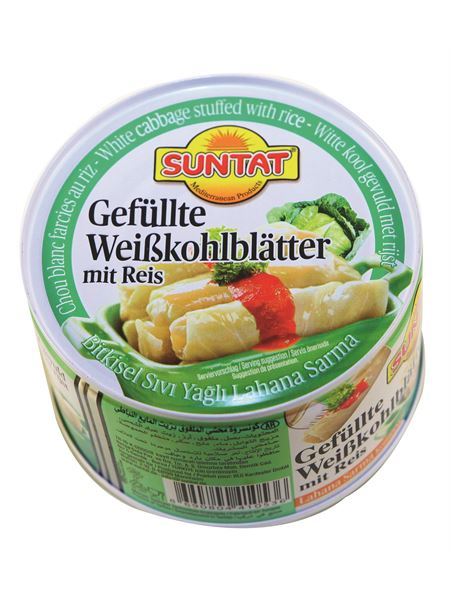 SUNTAT Lahana Sarması – Gefüllte Weißkohlblätter 425g Dose