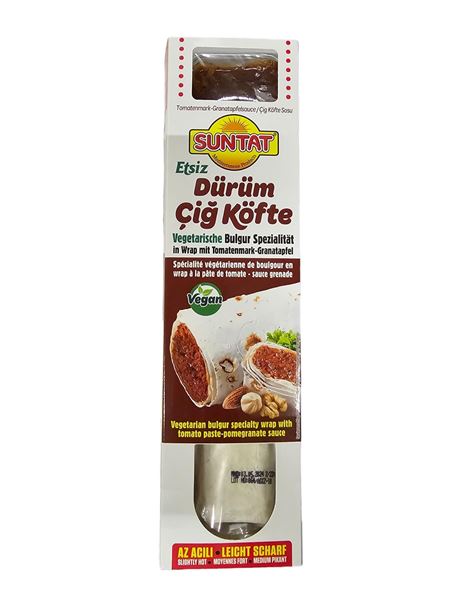 SUNTAT Dürüm Çiğ Köfte – Bulgur-Spezialität leicht scharf 180g
