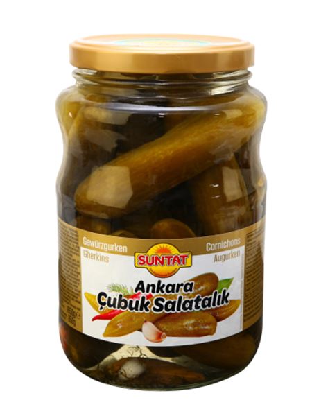 SUNTAT Gewürzgurken Çubuk Ankara 1700ml Glas