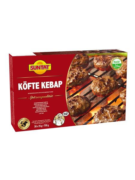 SUNTAT Köfte Kebap 750g (30 Stück) tiefgekühlt