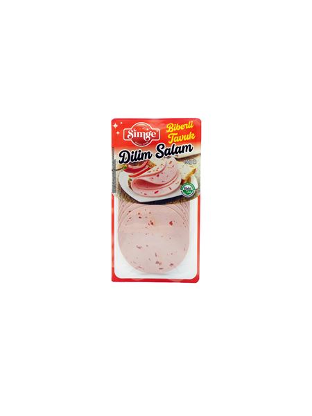 Simge Geflügelwurst mit Paprika Aufschnitt 150g