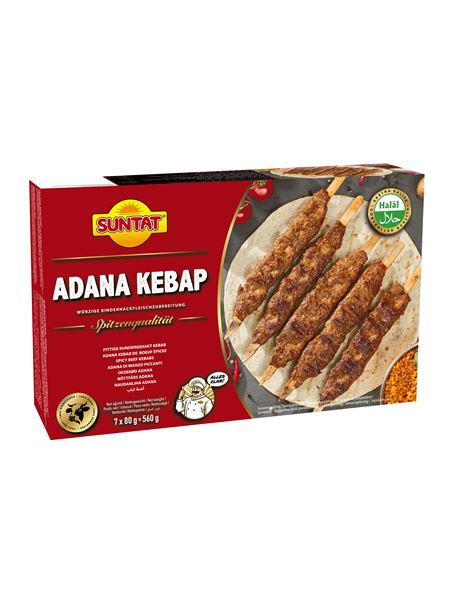 SUNTAT Adana Kebap 560g (7 Stück) tiefgekühlt