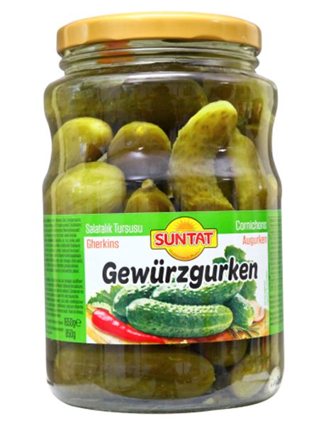 SUNTAT Gewürzgurken eingelegt 1700ml Glas