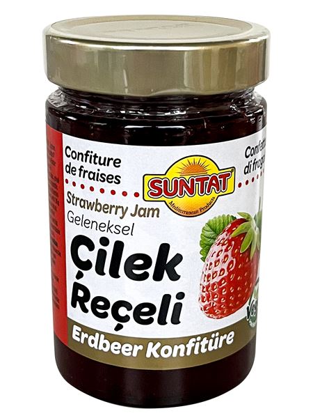 SUNTAT Çilek Reçeli - Erdbeerkonfitüre 380g