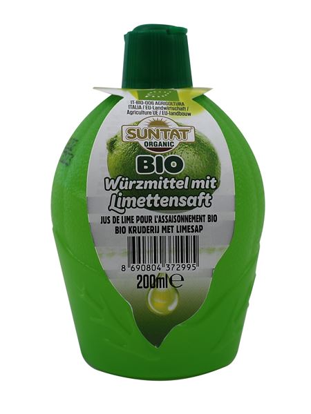 SUNTAT Bio Würzmittel m. Limettensaft 200ml PET