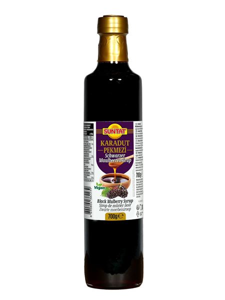 SUNTAT Schwarzer Maulbeerensirup 700g Glas