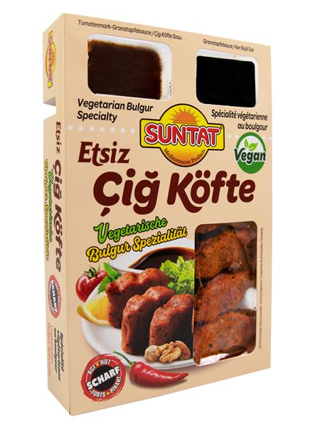 SUNTAT Çiğ Köfte – Bulgur-Spezialität scharf 380g