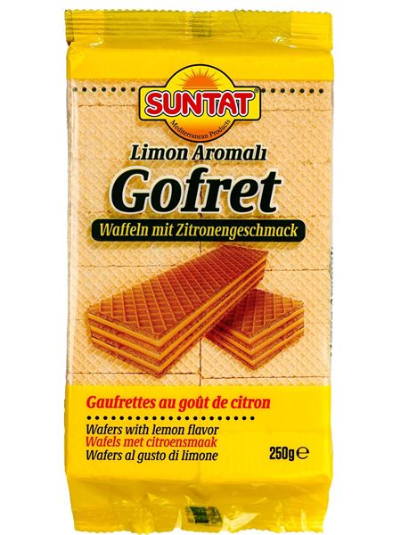 SUNTAT Waffeln mit Zitronengeschmack 250g