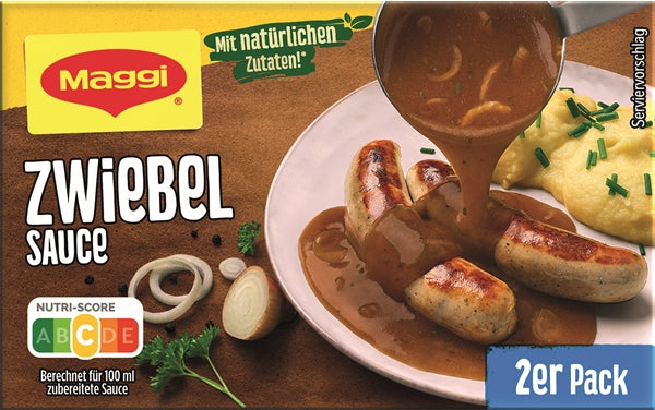 Maggi Delikatess Zwiebelsauce Saucenpulver 2x250 ml