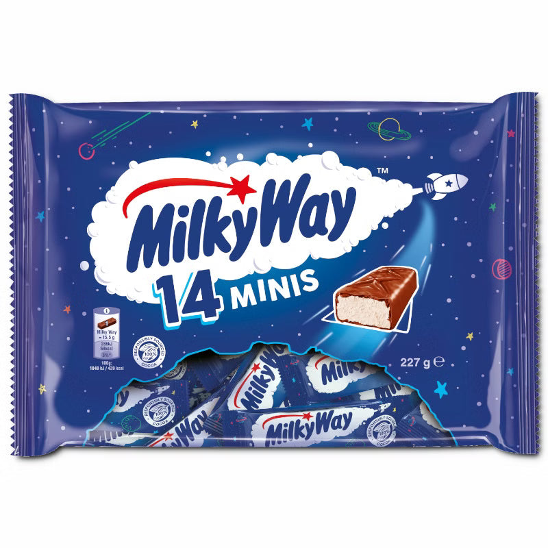 Milky Way Minis 227 g / Milky Way Minis Cikolatali Sekerleme 227 g