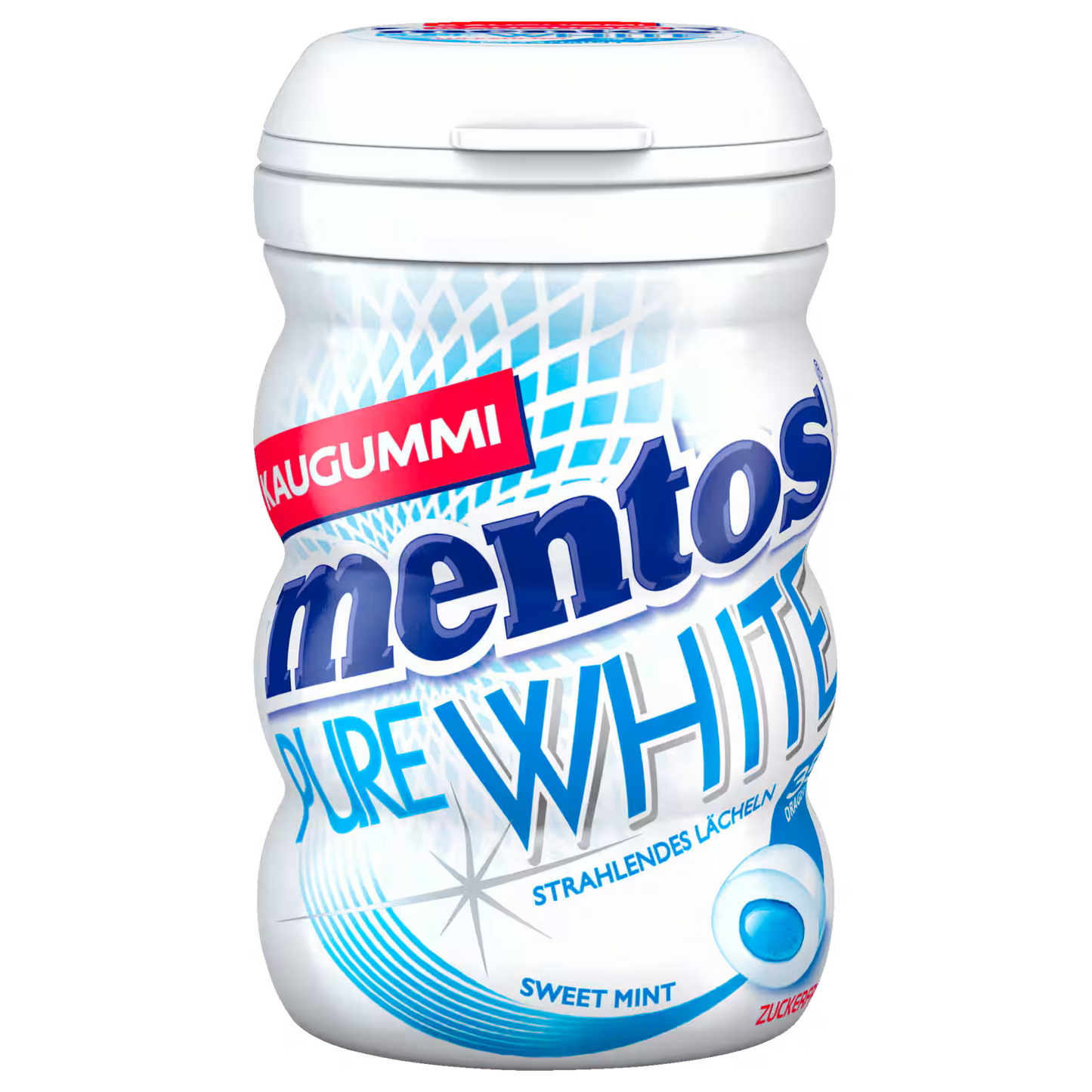 Mentos Gum Pure White Sweet Mint Kaugummi zuckerfrei 70 g