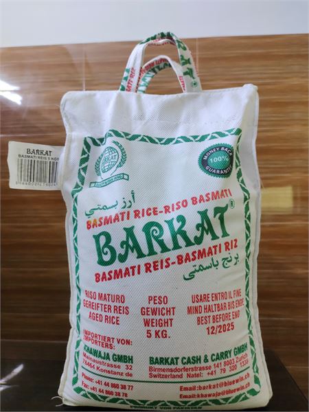 Barkat Basmati Reis 5kg