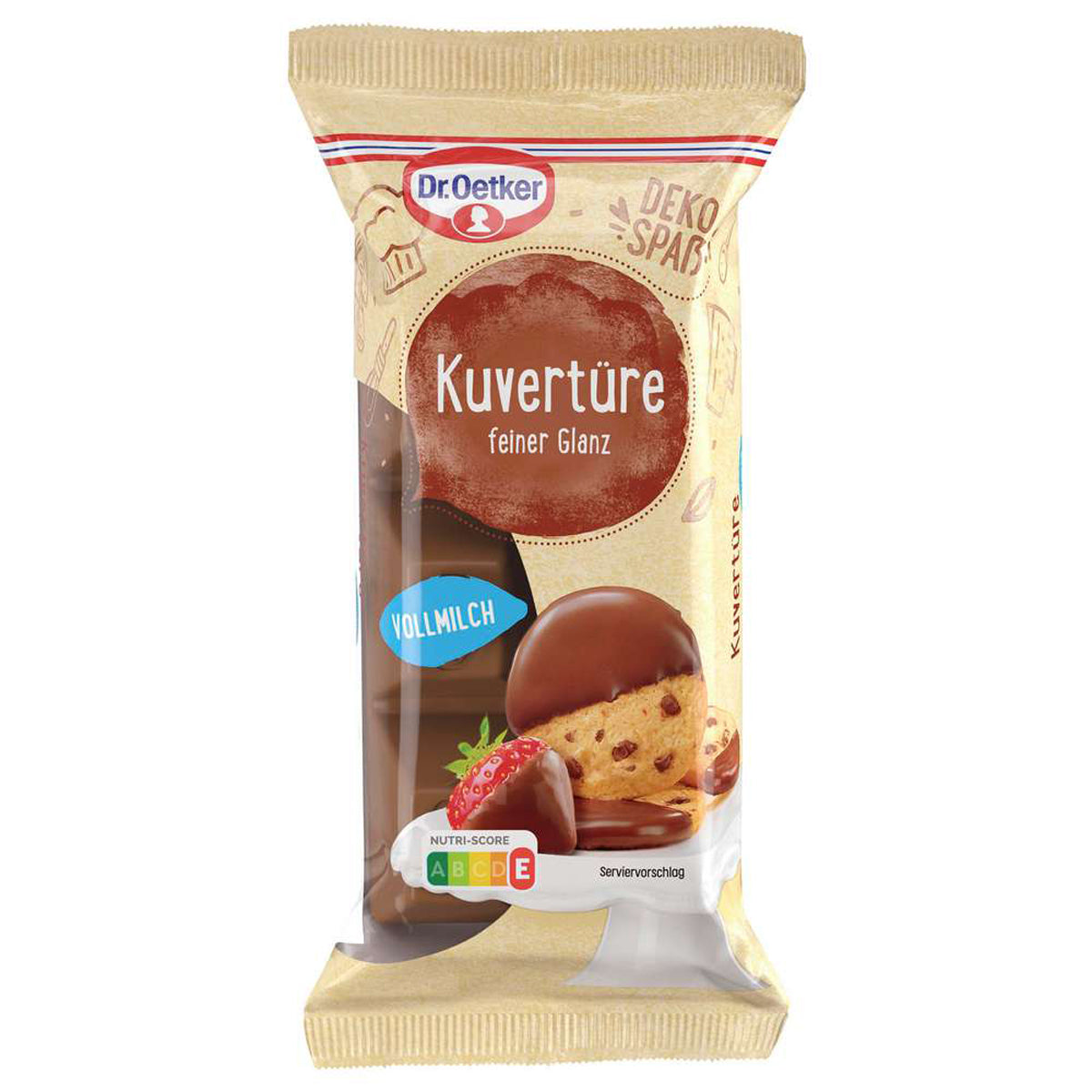 Dr. Oetker Kuvertüre Vollmilch 150 g