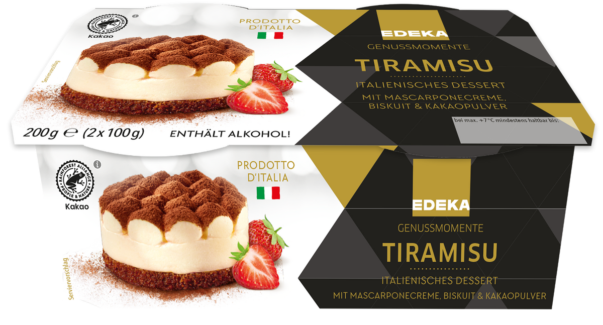EDEKA Genussmomente Tiramisu 2 x 100 g / 200 g