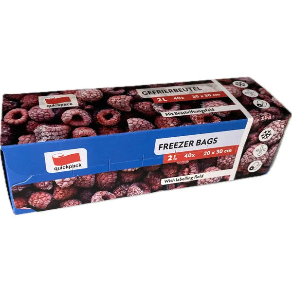 Quickpack Gefrierbeutel 2 l 40 ST – Dondurma Torbası 2L 40 Adet