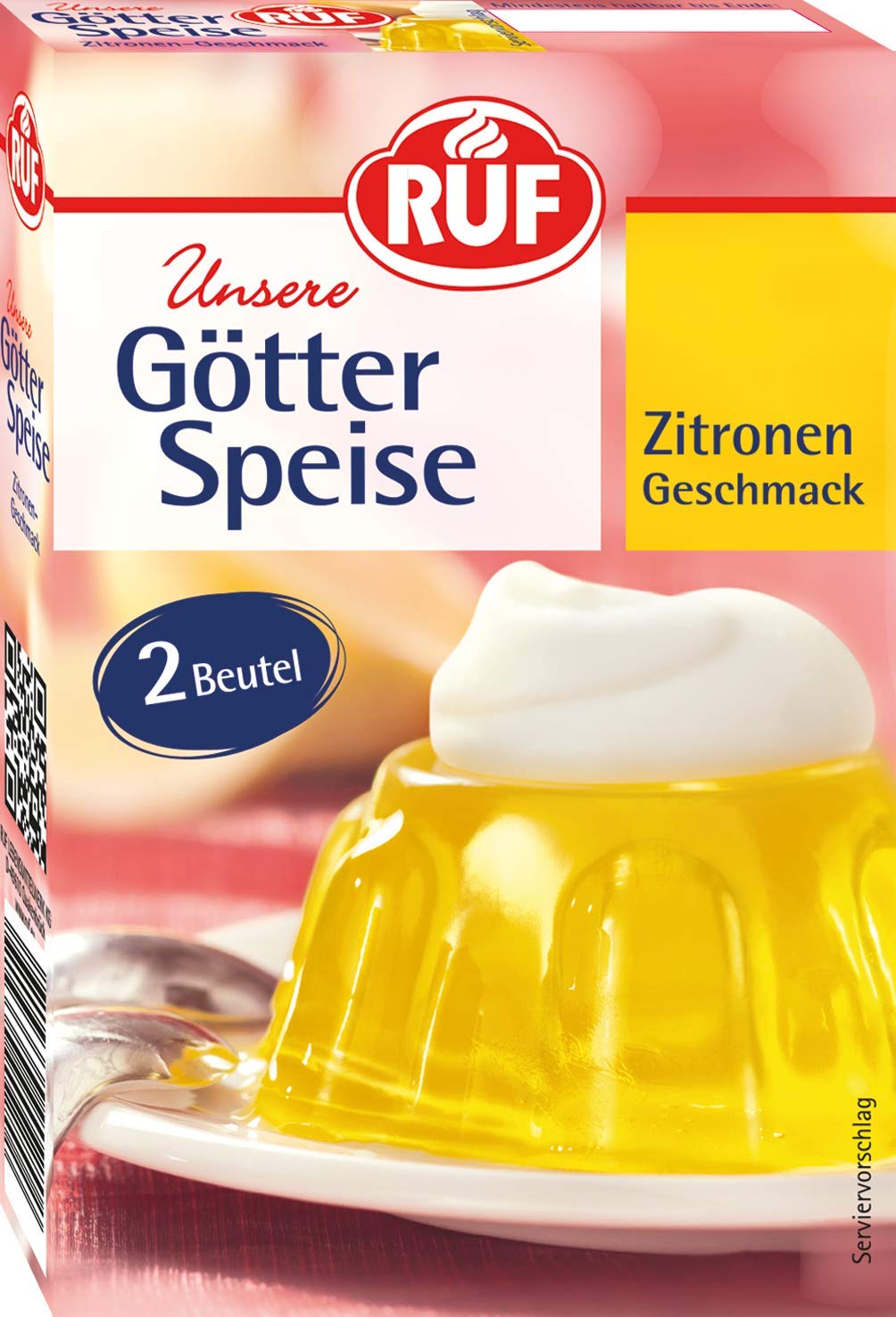 RUF Goetterspeise Zitrone 24 g / RUF Limon Aromali Jole Tozu 24 g
