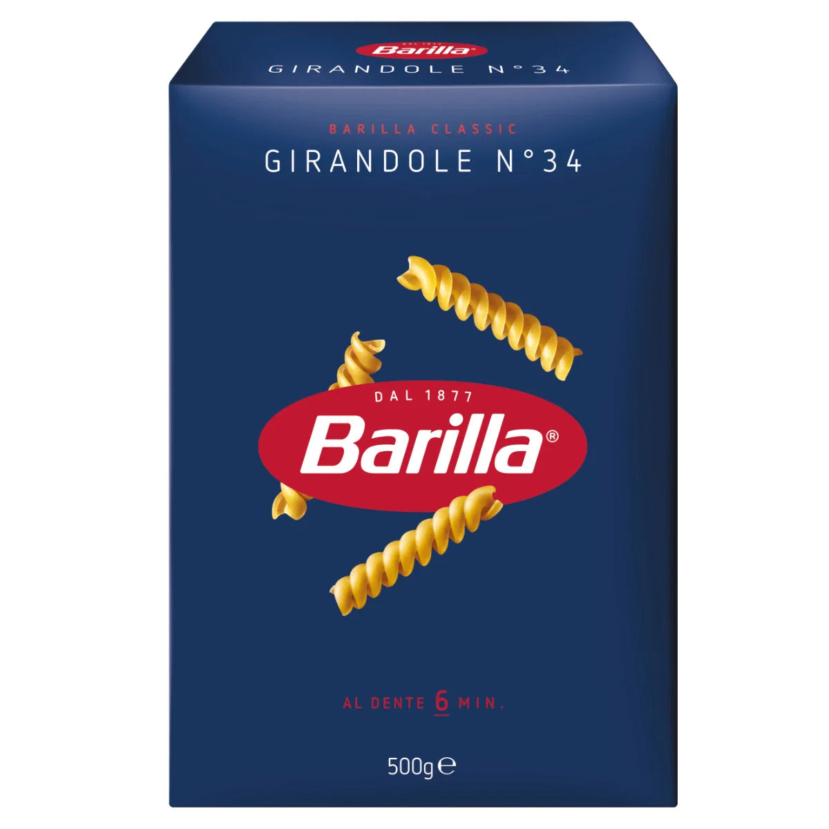 Barilla Girandole 500 g - Girandole Makarna 500 g