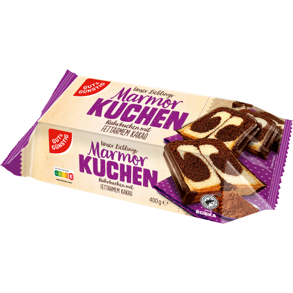 GUT&GÜNSTIG Marmorkuchen 400 g / GUT&GÜNSTIG Mermer Kek 400 g