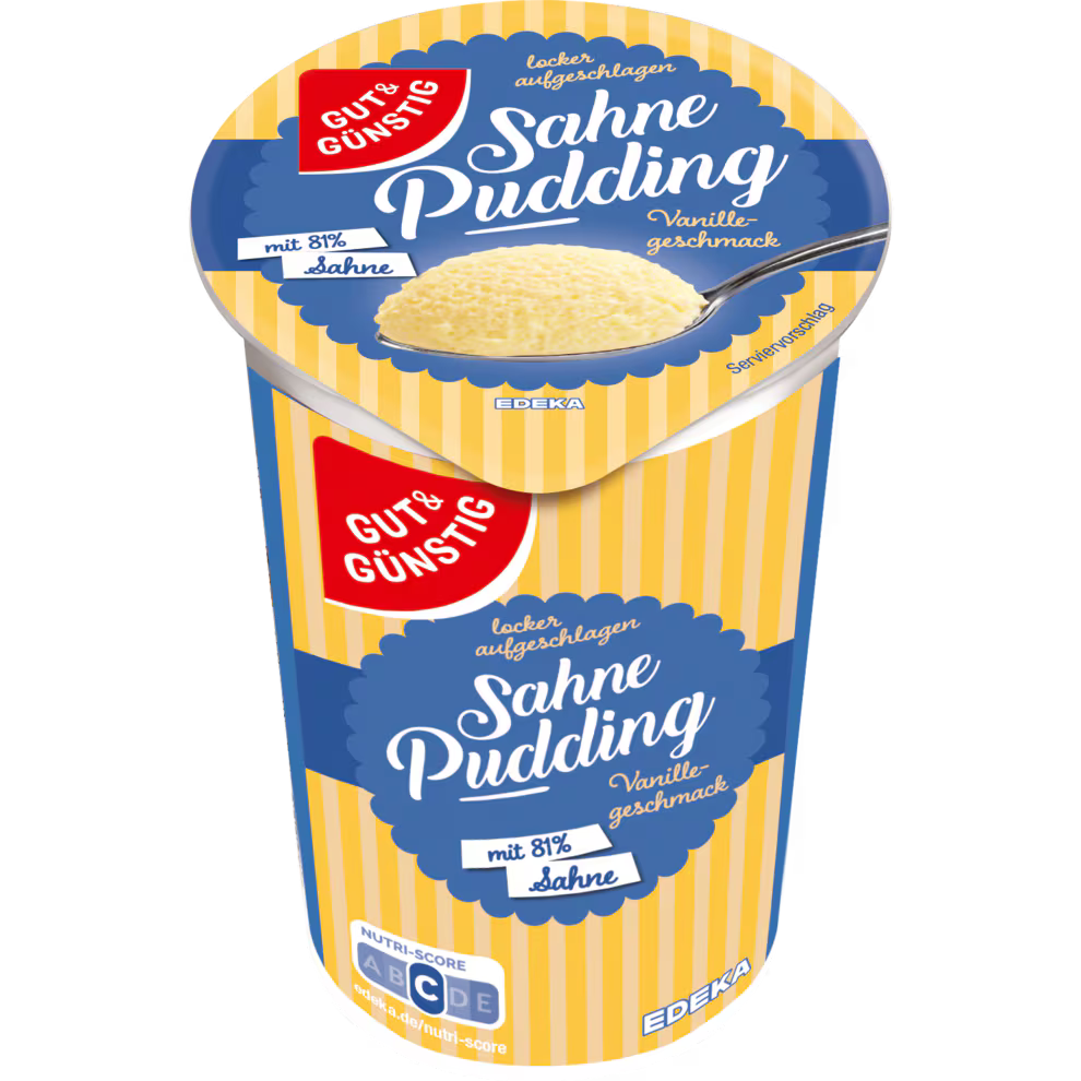 GUT&GÜNSTIG Sahnepudding Vanille 200 g / GUT&GÜNSTIG Vanilyalı Kremalı Puding 200 g