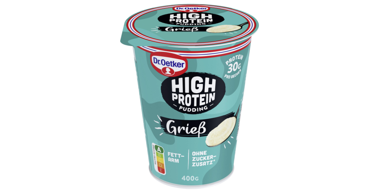 Dr. Oetker High Protein Grieß-Pudding 400 g