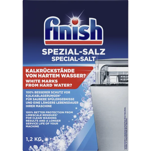 Finish Spezial-Salz 1200 g - Bulasik Makinesi Ozel Tuzu 1200 g