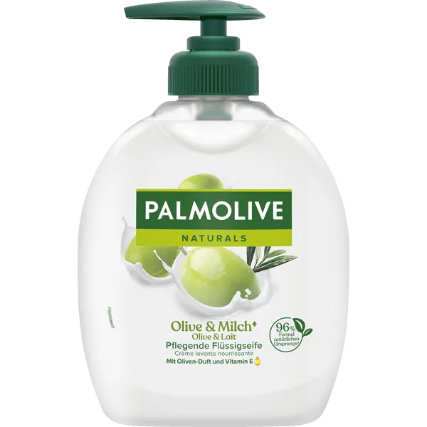 Palmolive Fluessigseife Olive & Feuchtigkeitsmilch 300 ml - Zeytinli Nemlendirici Sivi Sabun 300 ml