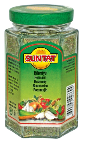 SUNTAT Rosmarin getrocknet 60 g Glas – Kuru Biberiye