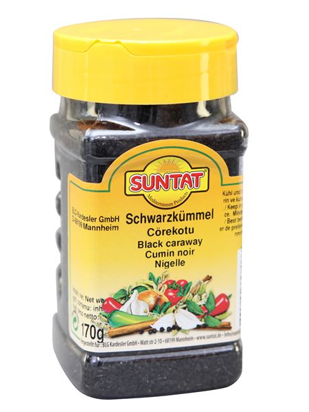 SUNTAT Schwarzkümmel 170 g PET – Büyük Boy Çörek Otu