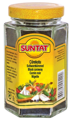 SUNTAT Schwarzkümmel 90 g Glas – Çörek Otu