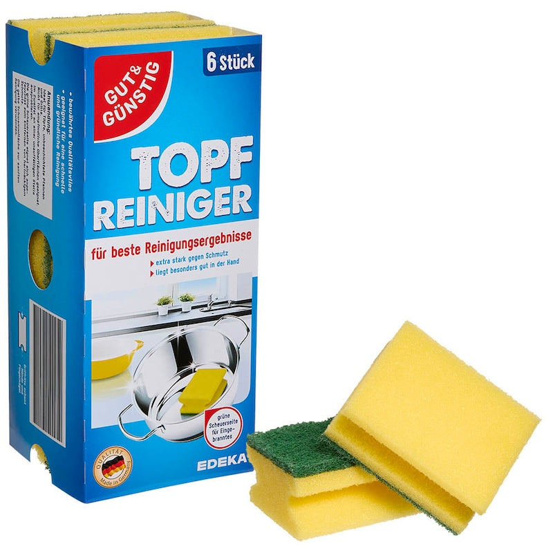 GUT&GÜNSTIG Topf-Reiniger 6 ST – Tencere Temizleyici 6 Adet