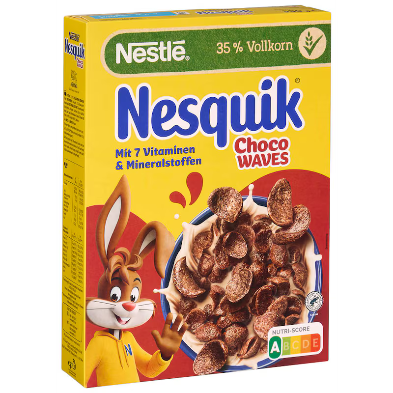 Nesquik Waves Cerealien 330 g / Nesquik Waves Cikolatali Kahvalti Gevregi 330 g