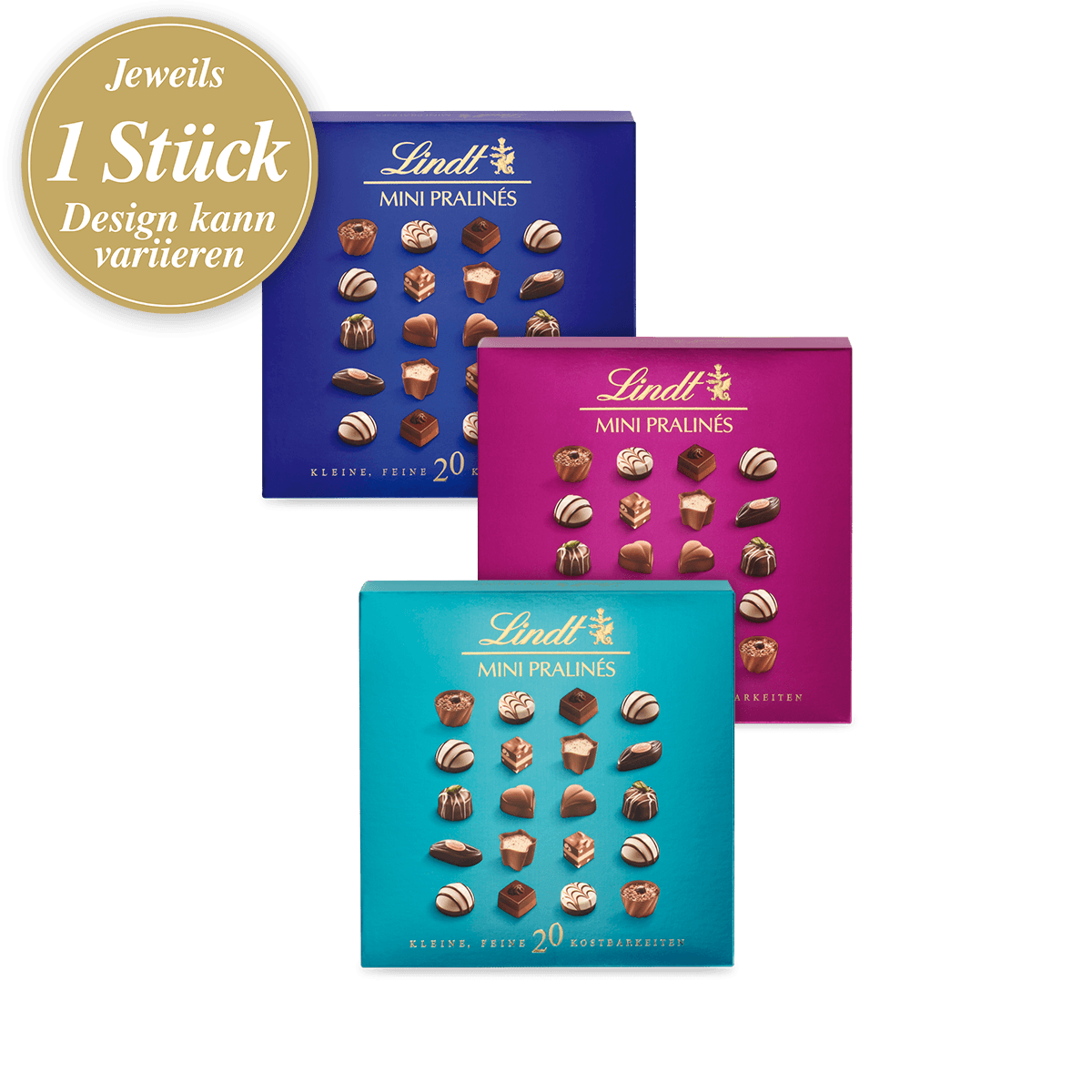 Lindt Mini Pralinen Sortiment Geschenkbox 100 g