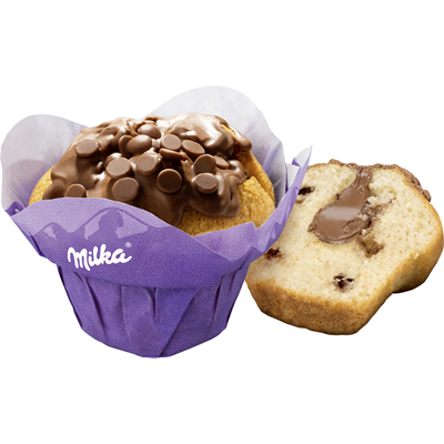 Milka Muffin gefüllt mit Milchschokolade 12 x 110 g