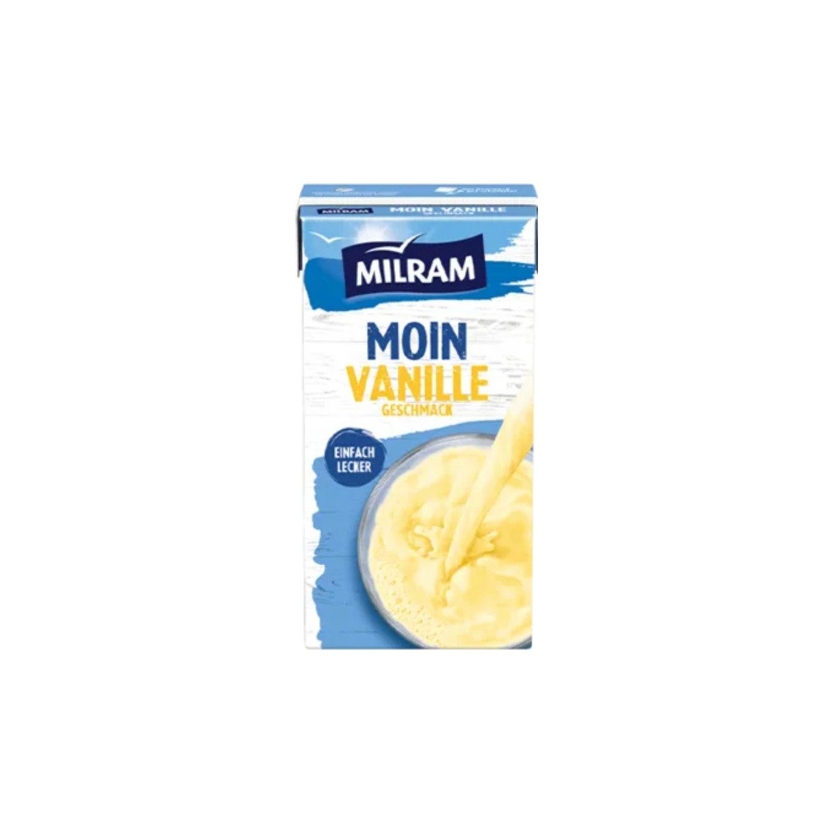 Milram H-Vanilla Drink m.Halm 0,1% 500 ml / Milram Vanilya Aromali Sut Icecegi Pipetli %0,1 500 ml