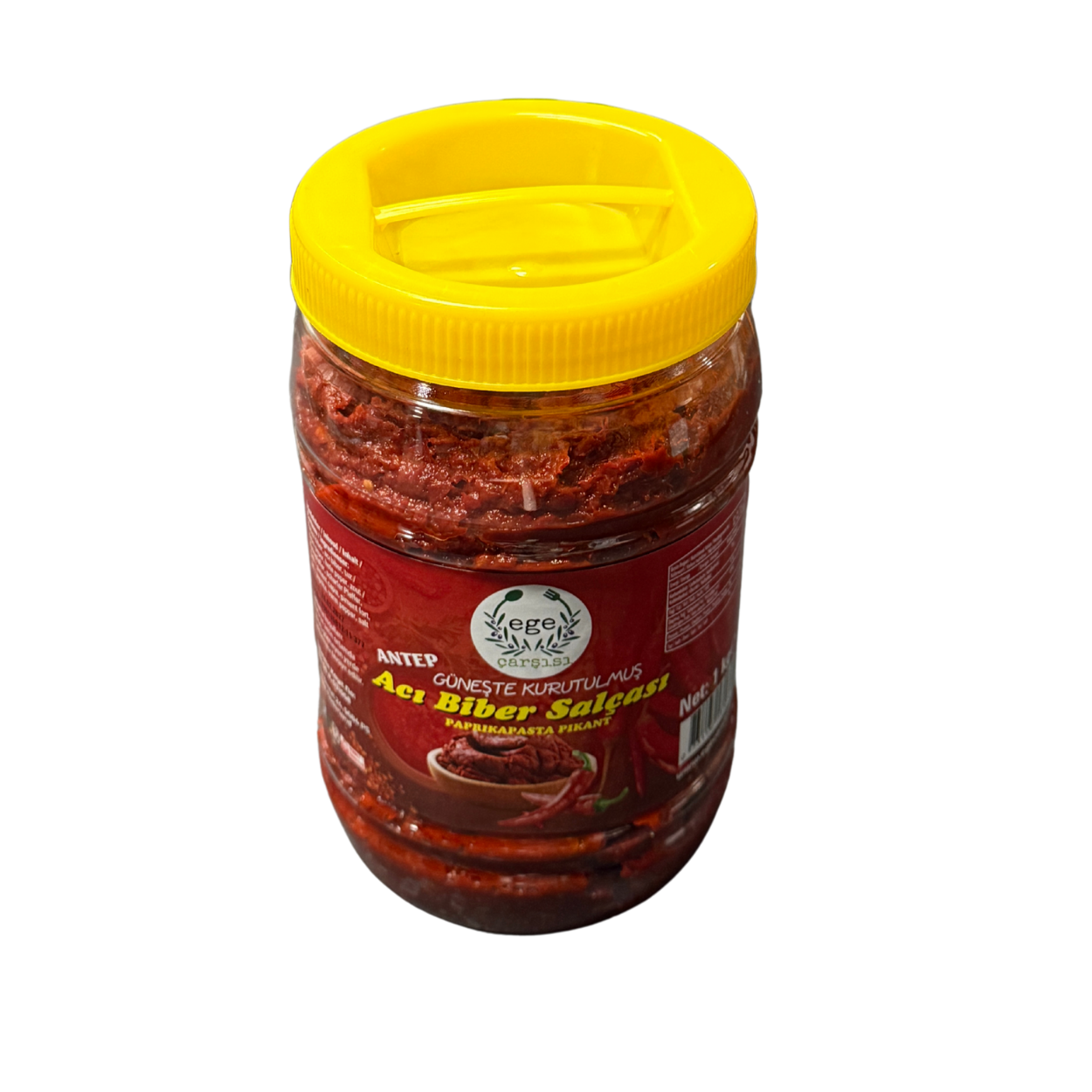 Güneş Kurusu Acı Biber Salçası 1 Kg | Sonnengetrocknete Scharfe Paprikapaste 1 Kg