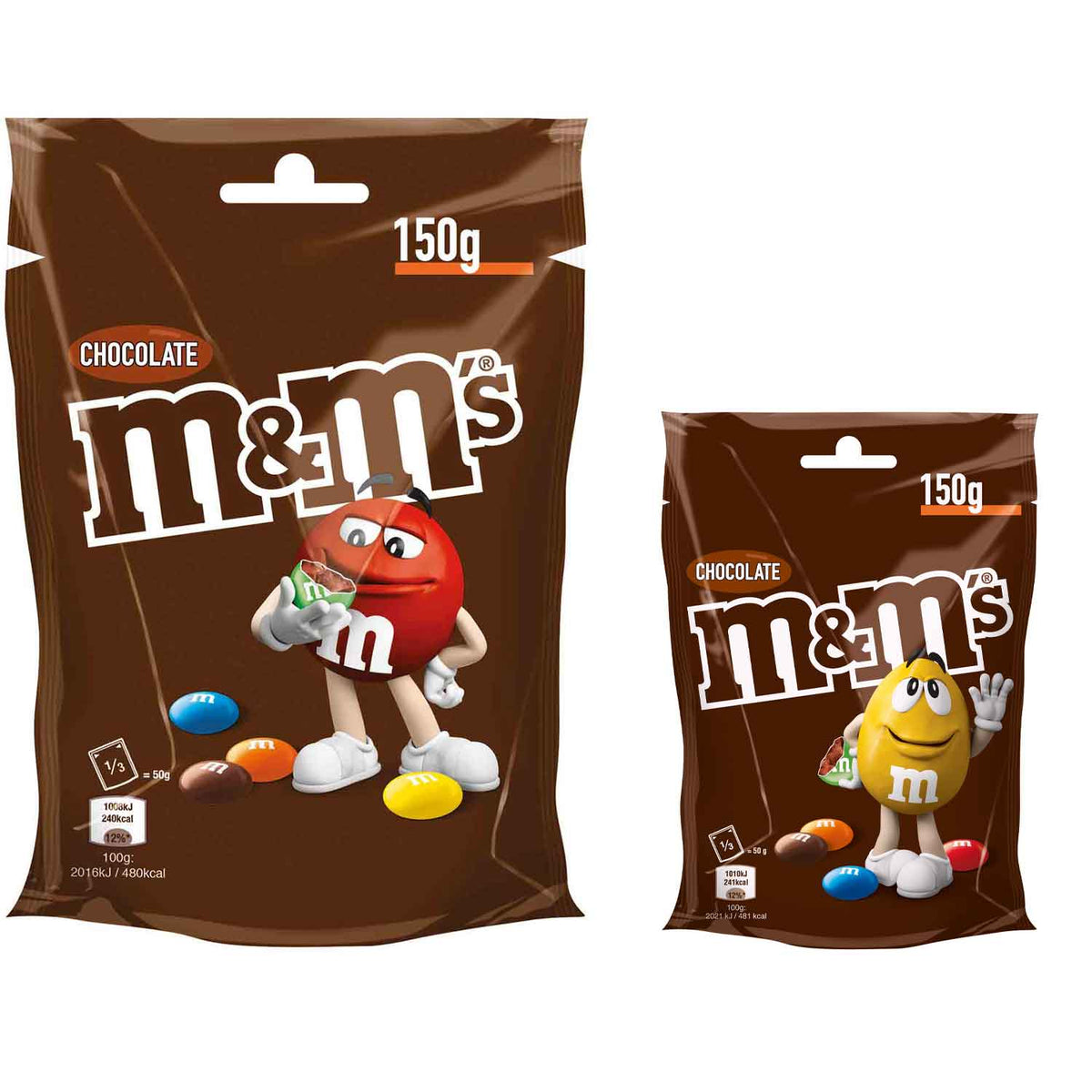 M&M's Chocolate Schokolinsen Milchschokolade 150 g