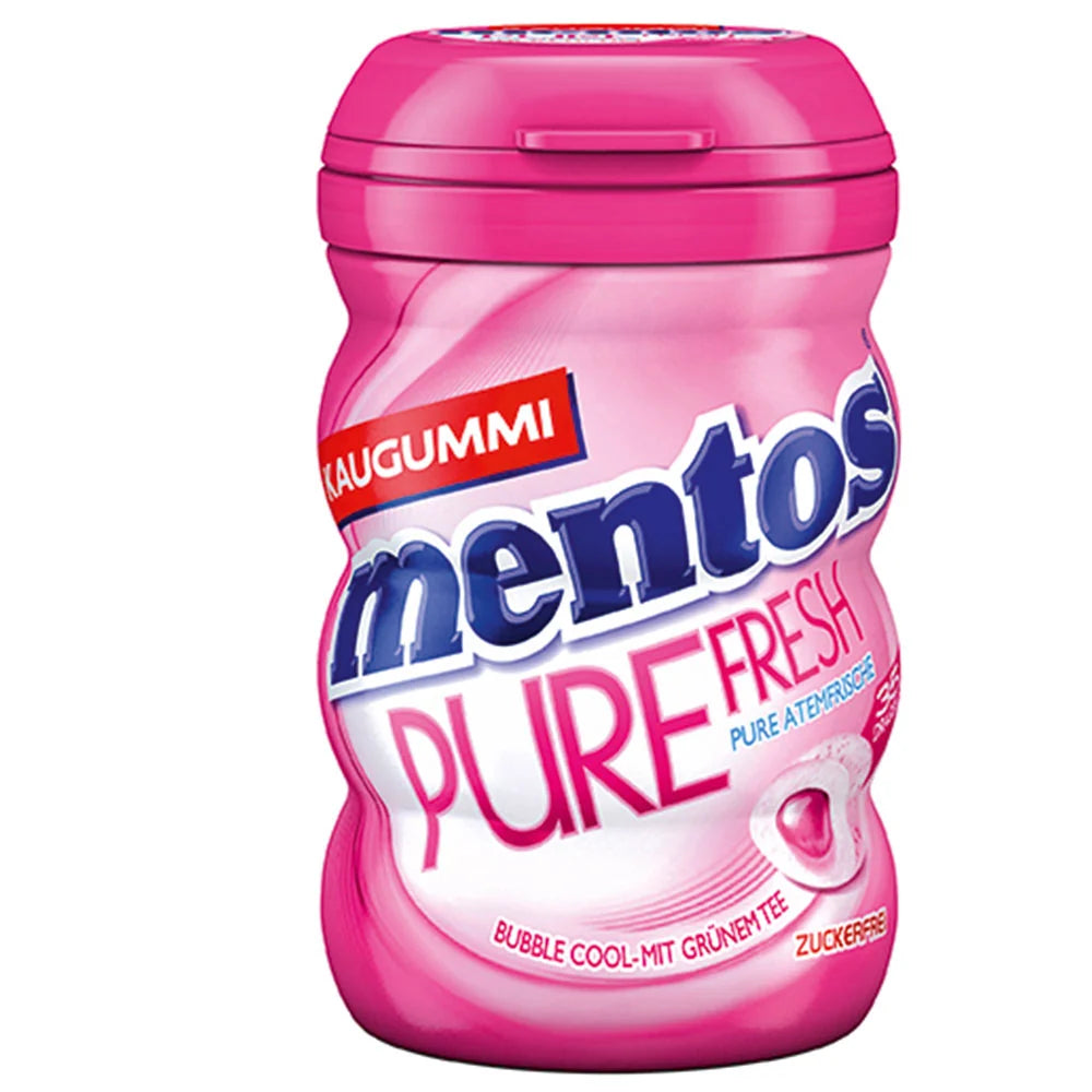 Mentos Gum Pure Fresh Bubble Cool Kaugummi zuckerfrei 70 g