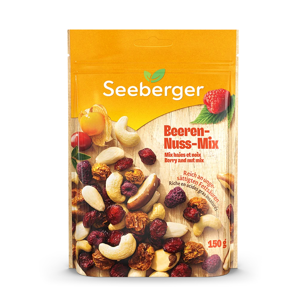 Seeberger Beeren Nuss Mix 150 g / Seeberger Meyve & Fistik Karisimi 150 g