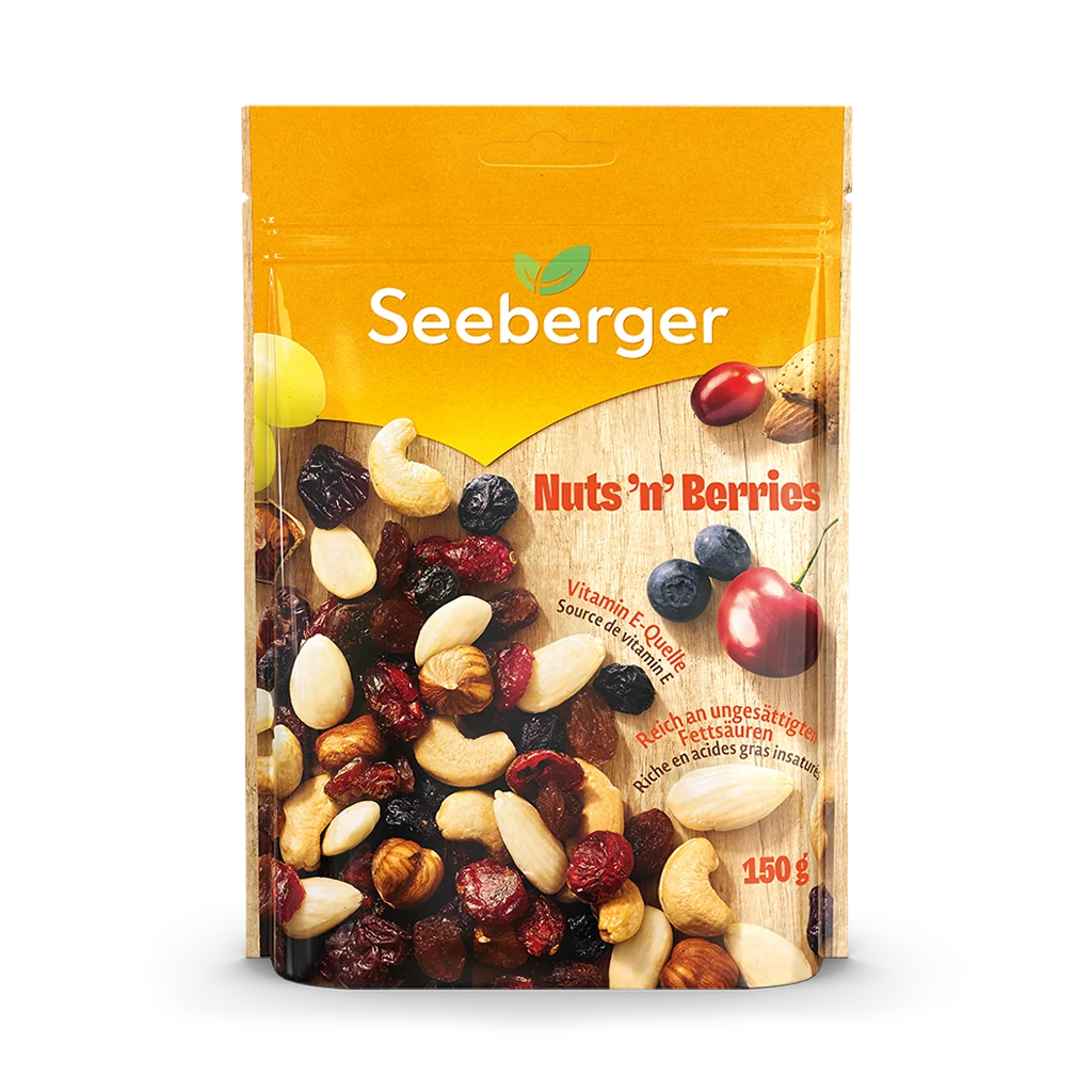 Seeberger Nuts'n'Berries 150 g / Seeberger Fistik ve Meyve Karisimi 150 g