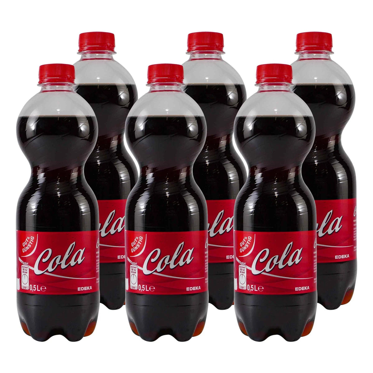 GUT&GÜNSTIG Cola 6x0,5 l DPG / GUT&GÜNSTIG Cola 6x0,5 l DPG (Gazlı/alkolsüz içecek)