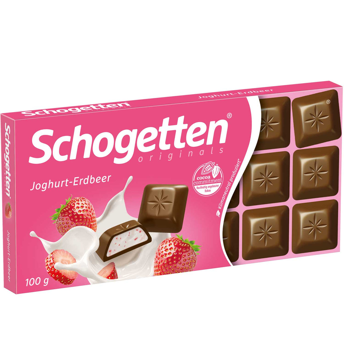 Schogetten Joghurt-Erdbeer 100 g / Schogetten Yogurtlu Cilek Cikolata 100 g
