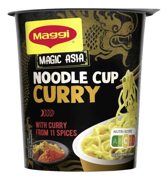 Maggi Magic Asia Noodle Cup Curry Instant-Nudeln 63 g