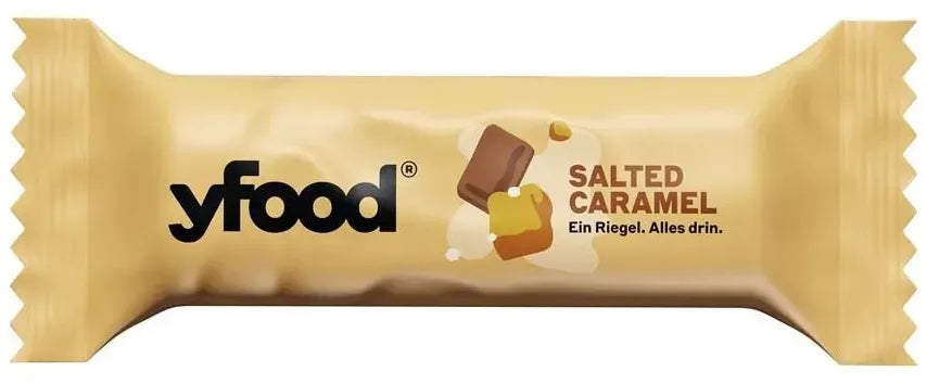 yfood Riegel Salted Caramel 60 g / yfood Tuzlu Karamel Bar 60 g