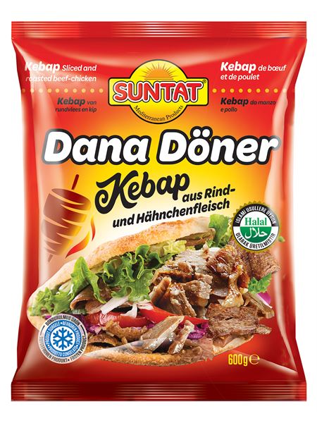 SUNTAT Rinder-Döner 600g tiefgekühlt