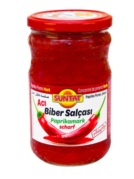 SUNTAT Paprikamark scharf 660ml Glas