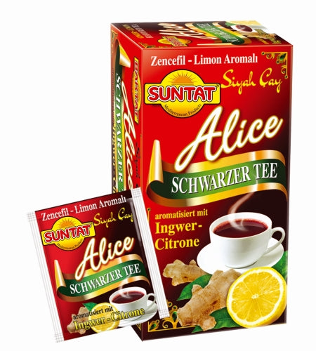 SUNTAT Alice Ingwer-Zitrone Tee 25 Teebeutel (25x1,75g)