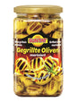 SUNTAT Gegrillte Grüne Oliven mariniert 850ml Glas