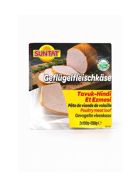 SUNTAT Geflügelfleischkäse 200g