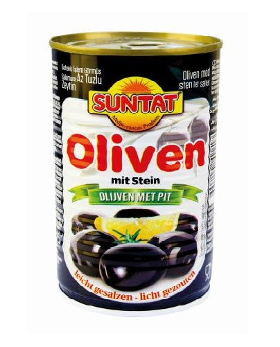 SUNTAT Oliven m. Stein leicht ges. 400ml
